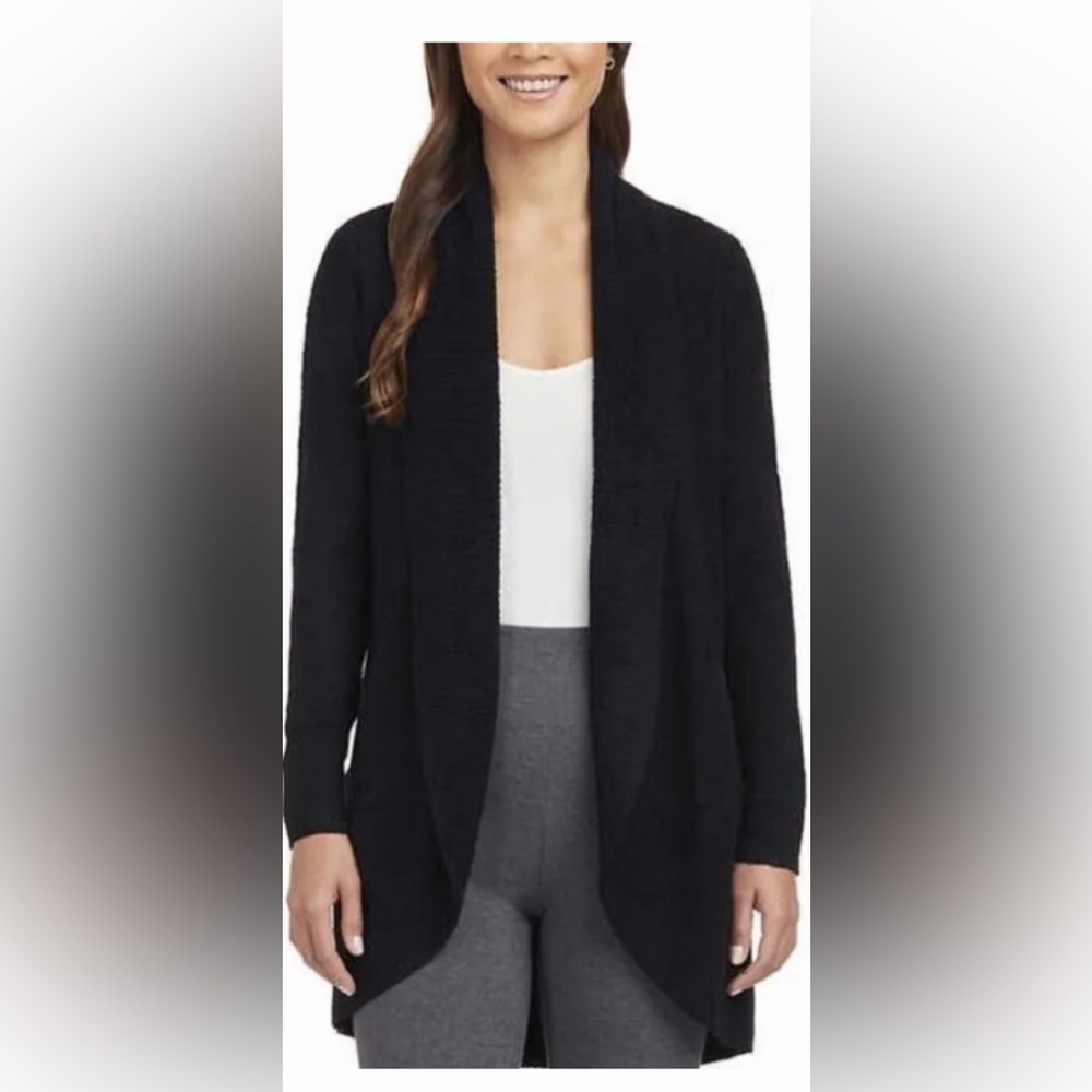 Max & Mia (Black) Travel Essentials Soft Cardigan